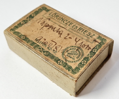 KIÁRÚSÍTÁS!  Antik papír gyógyszeres doboz