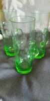 Green polished rarer glass 1000 ft / piece