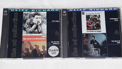 Cliff Richard & The Shadows  4db CD  (2db dupla CD)
