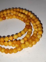 Beautiful butter amber necklace 925