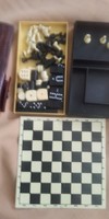 Magnetic chess mill domino board game