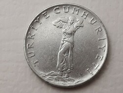 Törökország 25 Kurus 1961 érme - Török 25 Kurus 1961 külföldi pénzérme
