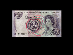 Unc - 1 fornt - Isle of Man - 1992 (real rarity!) (Read!)