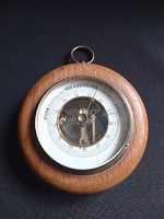 Marked, old barometer