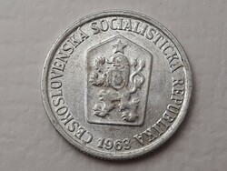 Csehszlovákia 10 Heller 1963 érme - Cseh 10 Heller 1963 külföldi pénzérme
