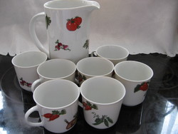 Vegetable pattern drink set winterling