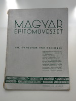 Magyar Építőművészet, 1941. december - Molnár Farkas, Molnár C. Pál munkáival