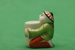 Miniatűr Herendi kínai porcelán mandarin figura + INGYEN POSTA!
