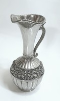 Silver-plated vintage jug, flower watering can