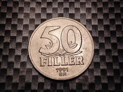 Magyarország 50 fillér 1991