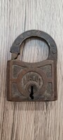 Antique wagot lock. Without key.