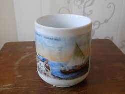100 Years Balatonföldvár porcelain mug commemorative cup !!