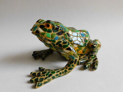 Frog reminiscent of Gaudi's style - polyresin figure