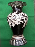 Kiss Sándor fazekas HMV ( 1883-1956 ) népi szecessziós vázája.