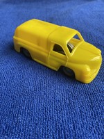 Sheet metal factory yellow plastic flywheel truck with removable roof