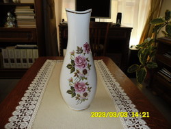 Beautiful, rosy, raven house vase