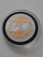 Commemorative coin collection piece, about the common currency of the eurozone countries! Vatican unc