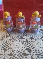 Shaking, glittering eggs, purple, Easter decoration, recommend!