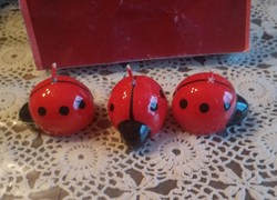 Ladybug candle, even cake, spring decoration, recommend!