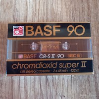 BASF 90 chromdioxid super II magnó kazetta