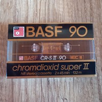 BASF 90 chromdioxid super II magnó kazetta
