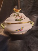 Original Herend porcelain bonbonier with Rothschild pattern