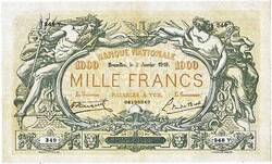 Belgium 1000 frank 1919 REPLIKA
