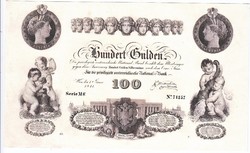 Austria 100 Austro-Hungarian gulden1841 replica unc