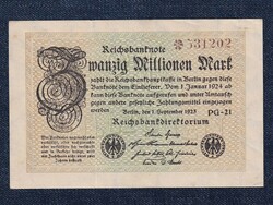 Németország Weimari Köztársaság (1919-1933) 20 millió Márka bankjegy 1923 (id73741)