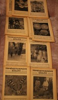 Collection of natural science bulletins 11 pcs. 1936 1934..