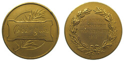 Gold medal of the Petőfi society Gyula pekár / love your country as Petőfi loved it 1932