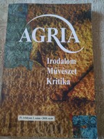 Agria, literature, art, critique, 2010 / summer, negotiable