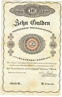 Ausztria 10 Osztrák-Magyar gulden1825 REPLIKA  UNC