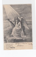 Üdvözlő képeslap gyerekek 03.s. Remény 1902 hosszúcímzéses