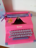 Rare, mechanical, barbie typewriter, 1992, in original box