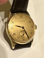 Very nice old and original 14 kr gold longines watch for sale! Price: 150,000.-