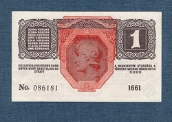 1 Crown 1916 deutschösterreich stamp ef