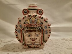 Beautiful antique 1935 bottle with national colors