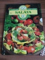 Károly Lajos mari-hemző, 99 salads with 33 color photos, 1987 edition