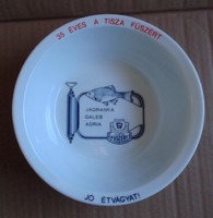 "35 éves a Tisza Füszért" porcelán tálak/ tányérok eladók!