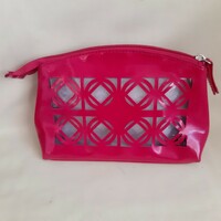 Pink, pink toiletries, toiletry bag