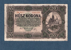 20 Korona 1920 sorszám között Pont VG