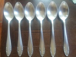 6 Berndorf coffee spoons