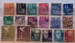 Soviet occupation deutche post small lot 1 ft at the asking price - no minimum price