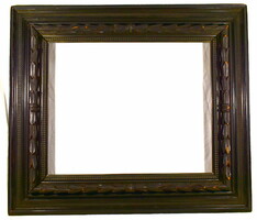 XIX. No. Carved wooden picture frame!