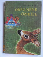 Anna Fazekas: old aunt's deer - old storybook with drawings by Róna Emy (1985)