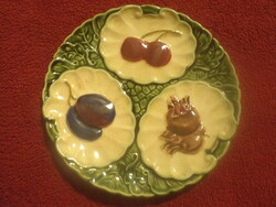 Art Nouveau ceramic decorative plate