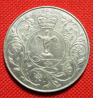 English 25 pence ii.Erzsébet 1977, in good condition.
