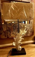 ÚJ! Akantuszleveles, elegáns barokkos nagyméretű asztali lámpa