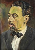 1I560 XX. századi festő : Szakállas férfi portré